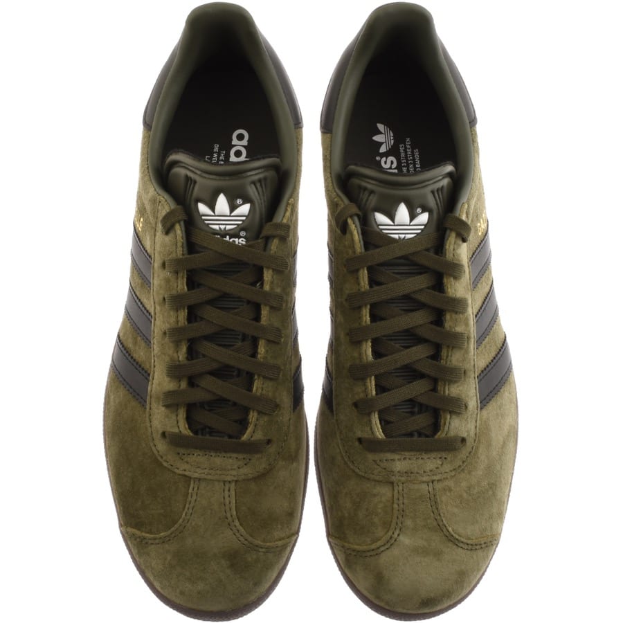 Alternative Image for Productadidas Originals Gazelle Trainers Green3